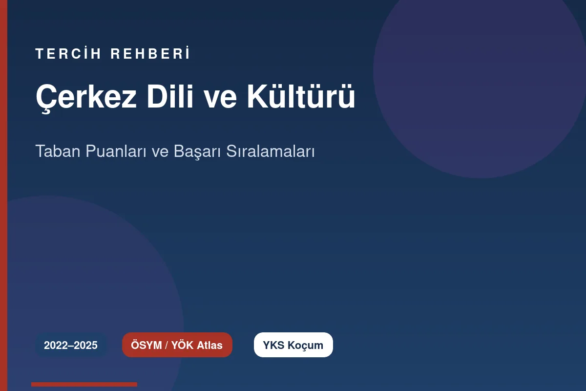 Çerkez Dili ve Kültürü Taban Puanları Kapak