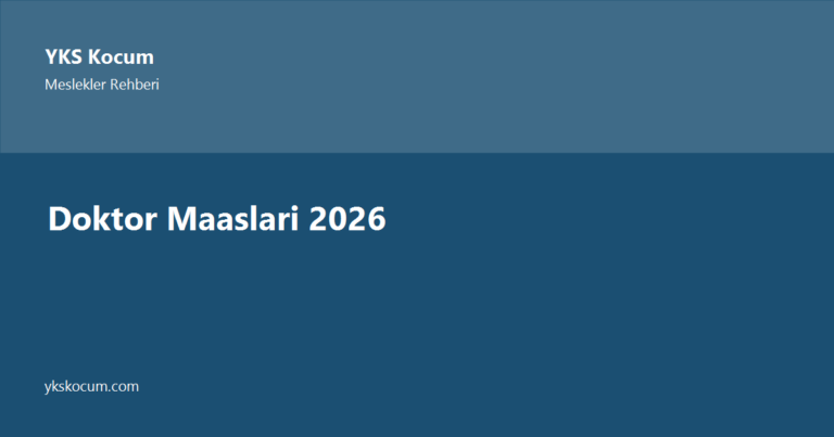 Doktor Maaşları 2026: Pratisyen, Uzman ve Aile Hekimi Ücretleri