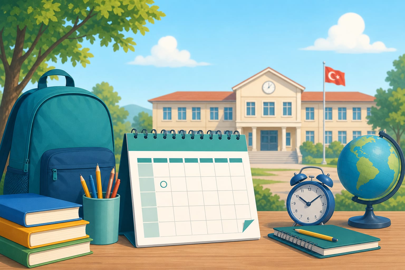 Okullar Ne Zaman Açılıyor 2026-2027 Okullar ne zaman açılıyor 2026-2027 eğitim öğretim yılı kapak görseli