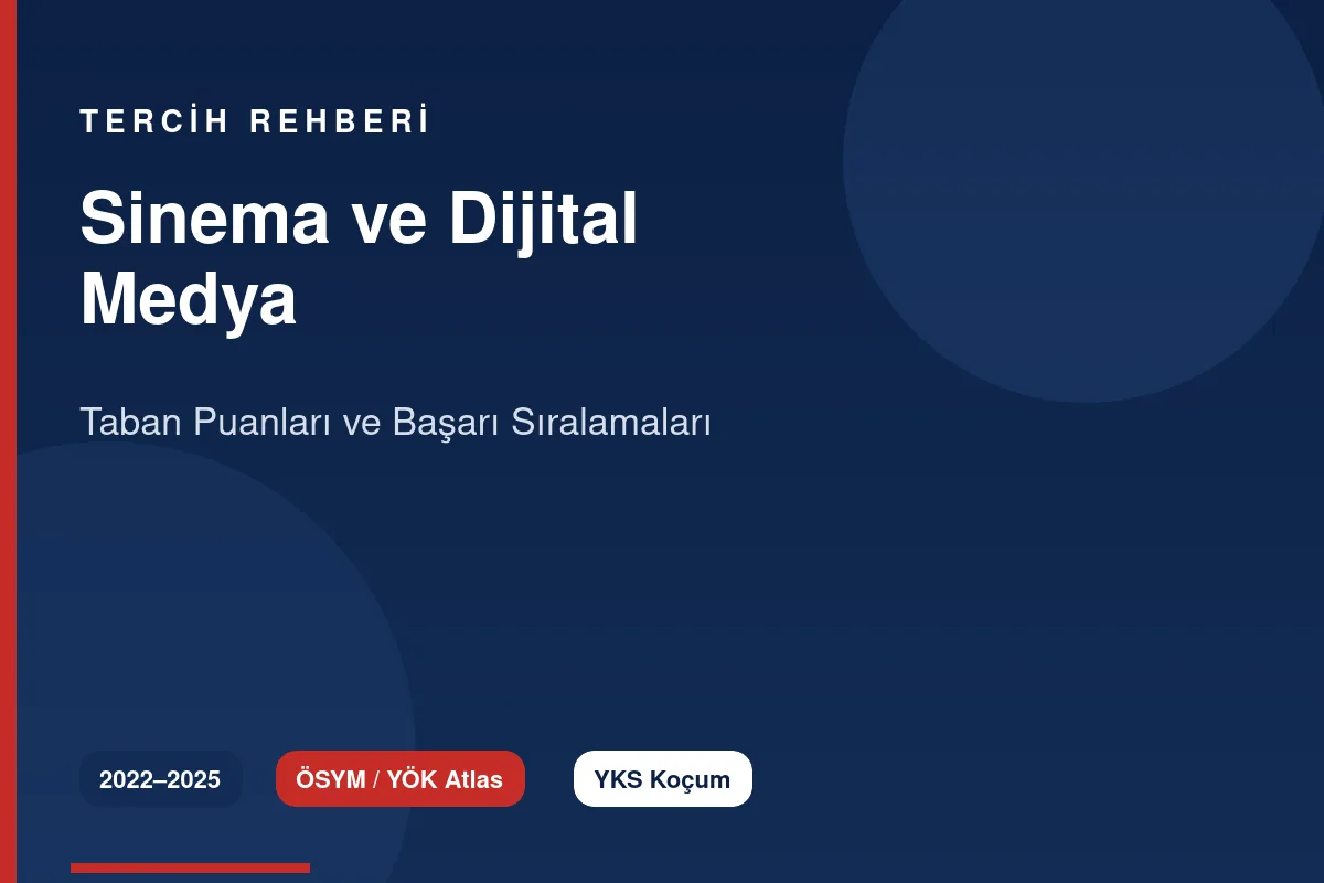 Sinema ve Dijital Medya Taban Puanları Kapak