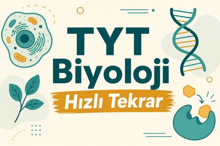 2027 TYT Biyoloji Konuları ve Soru Dağılımı