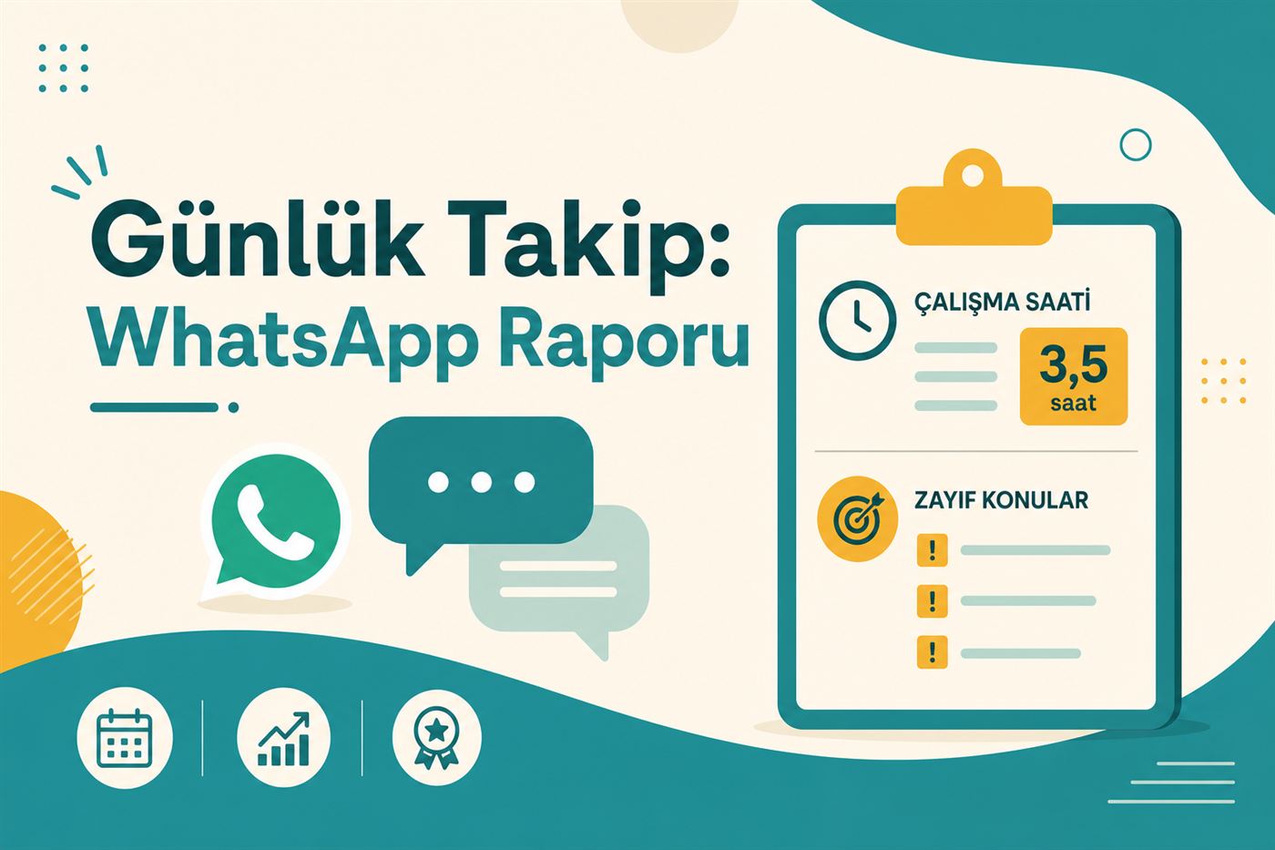 Günlük takip: WhatsApp rapor sistemi