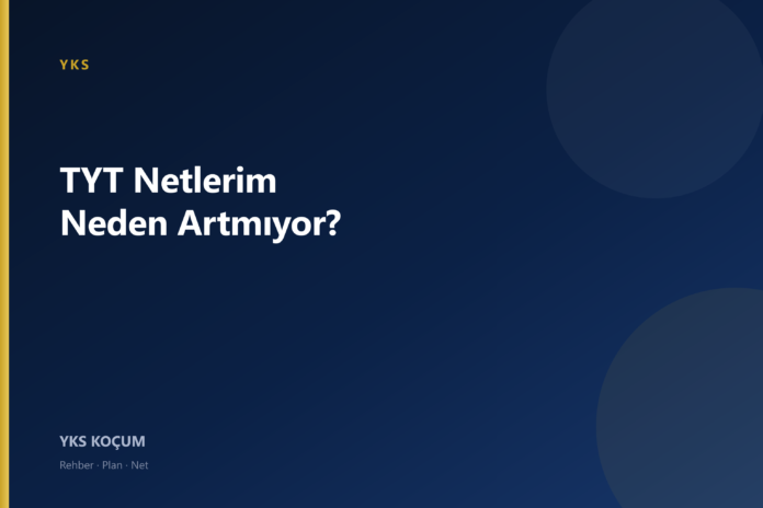 TYT net artmiyor kapak