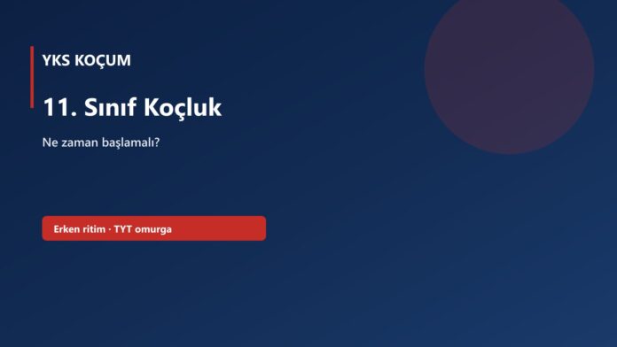 11. Sınıf Koçluk 11. Sınıf Koçluk — YKS Koçum kapak görseli