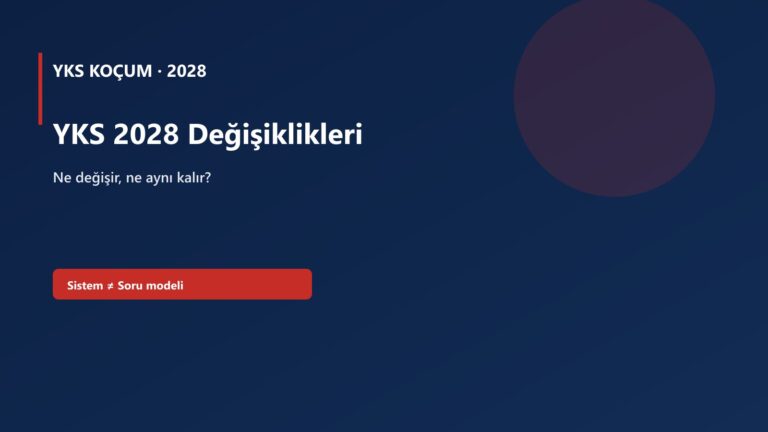 YKS 2028 Değişiklikleri — YKS 2028 kapak görseli